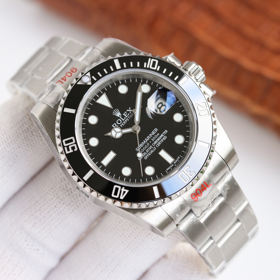 Rolex Submariner Ref126610LN Black Dial 41 mm Swiss 3235 Clone Movement