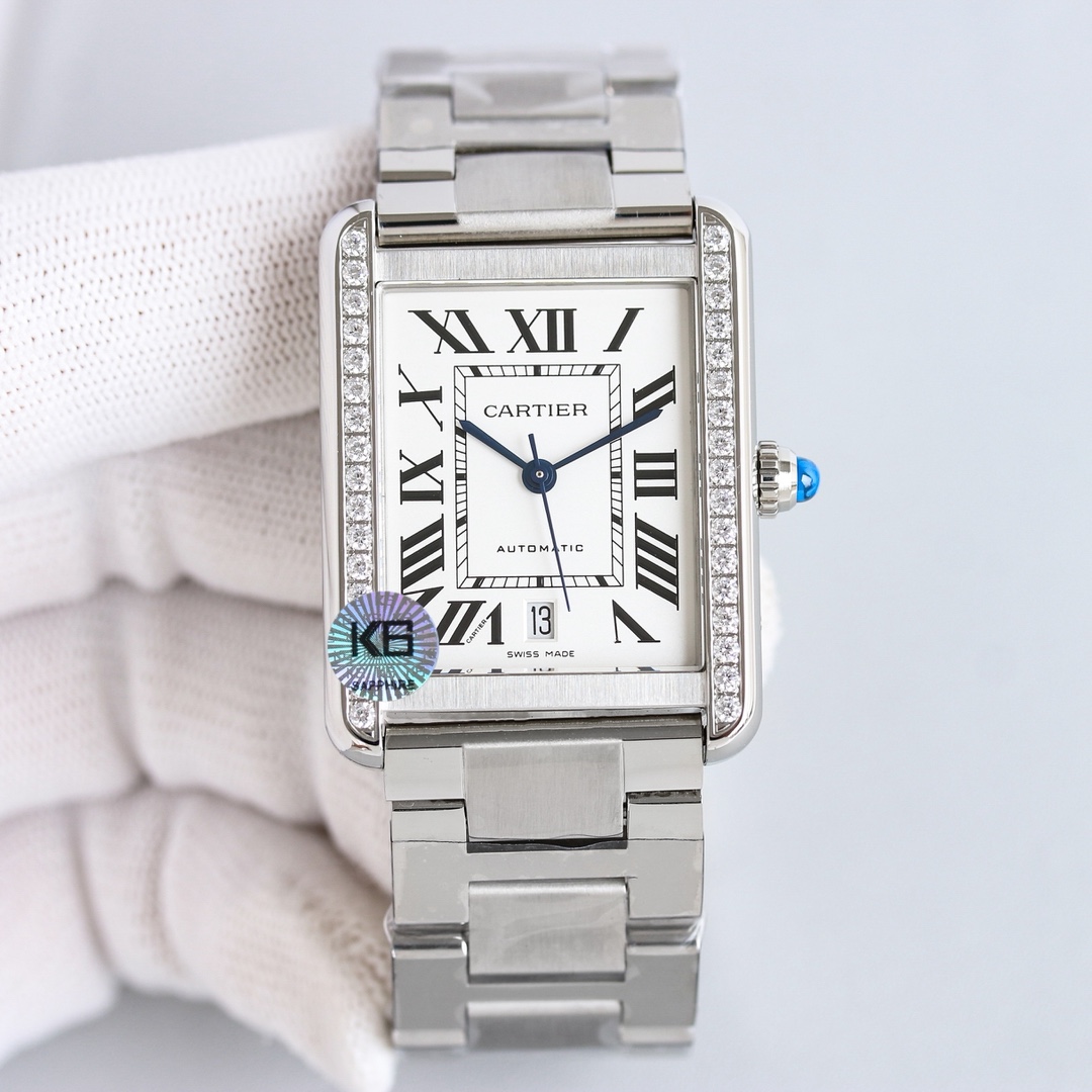 Cartier Tank Automatic Super Clone, 41×31mm
