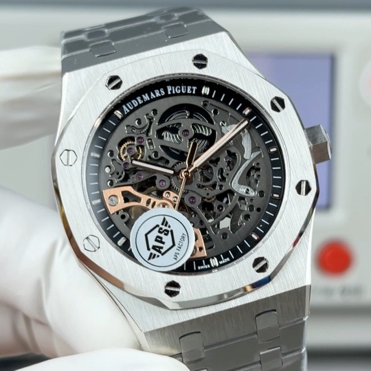 Audemars Piguet Royal Oak Skeleton Super Clone, 41mm | Ref.15407ST.OO.1220ST.01