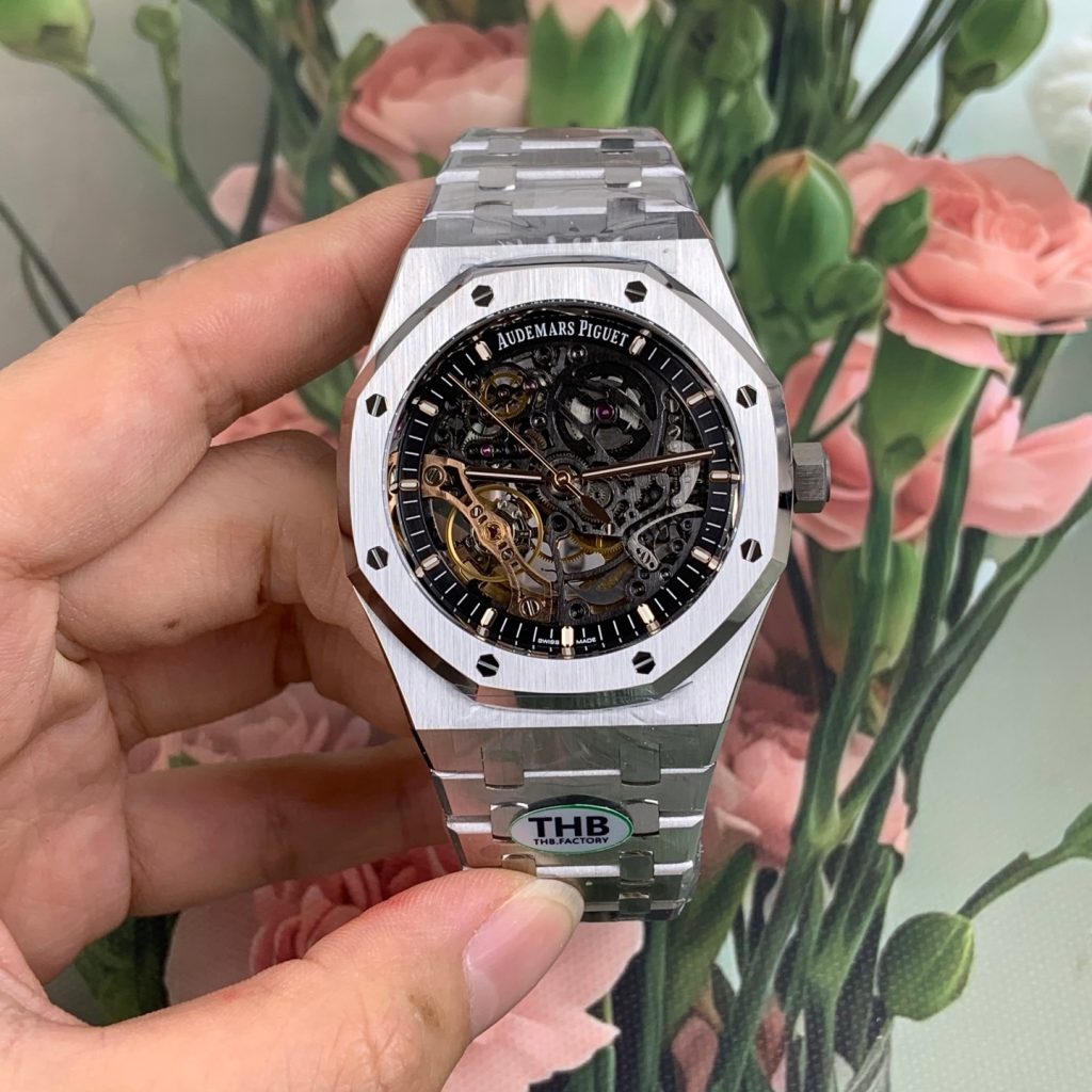 Audemars Piguet Royal Oak Skeleton Super Clone, 41mm | Ref.15407ST.OO.1220ST.01