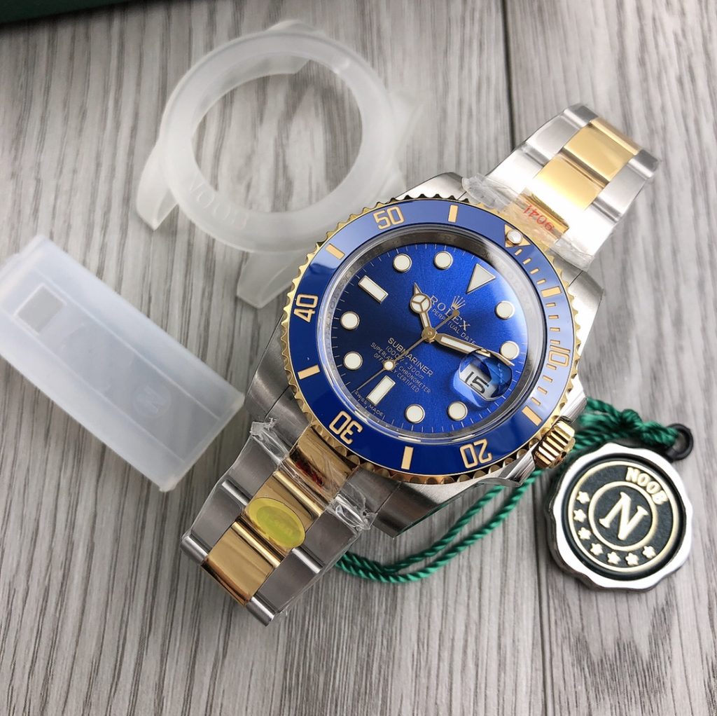 Rolex Submariner 116613LB Blue & Gold 2 tone Super Clone