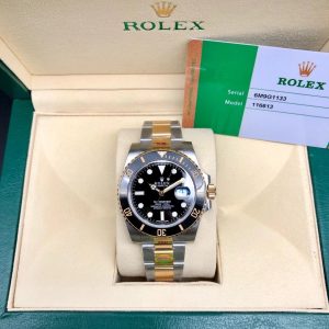 Rolex Submariner Two Tone Black Gold 126613LN 3235 Super Clone Movement $929.00