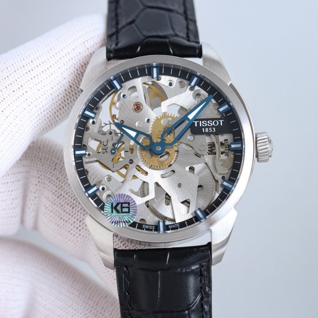 TISSOT Classic Skeleton Watch, 43mm