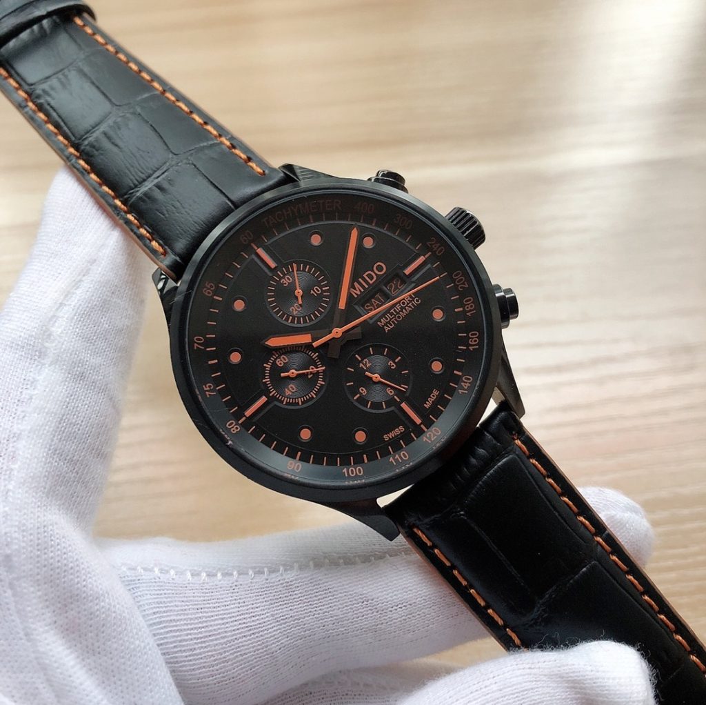 MIDO Multifort Chronograph Watch, 44mm