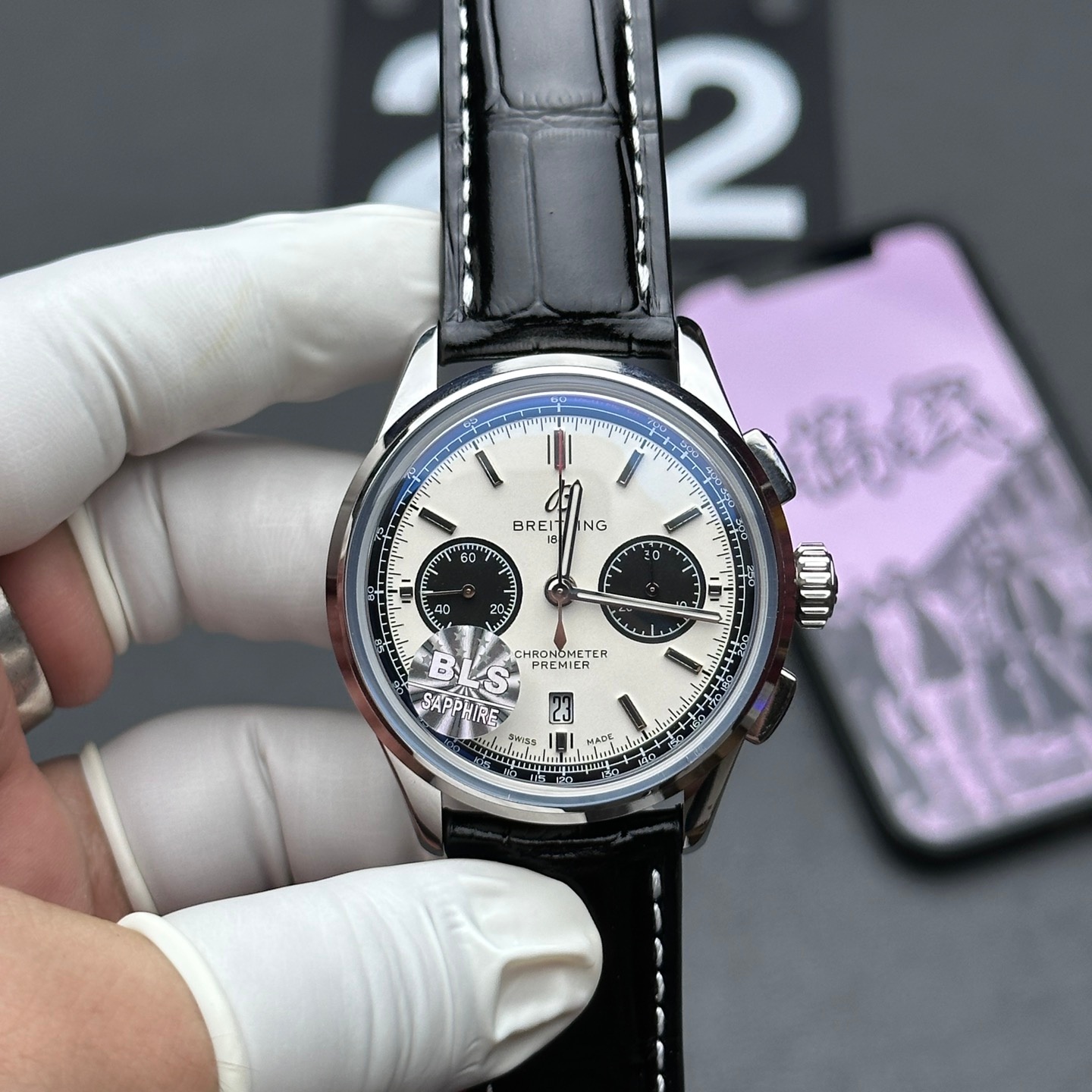 Breitling Premier Chronograph Watch, 42mm