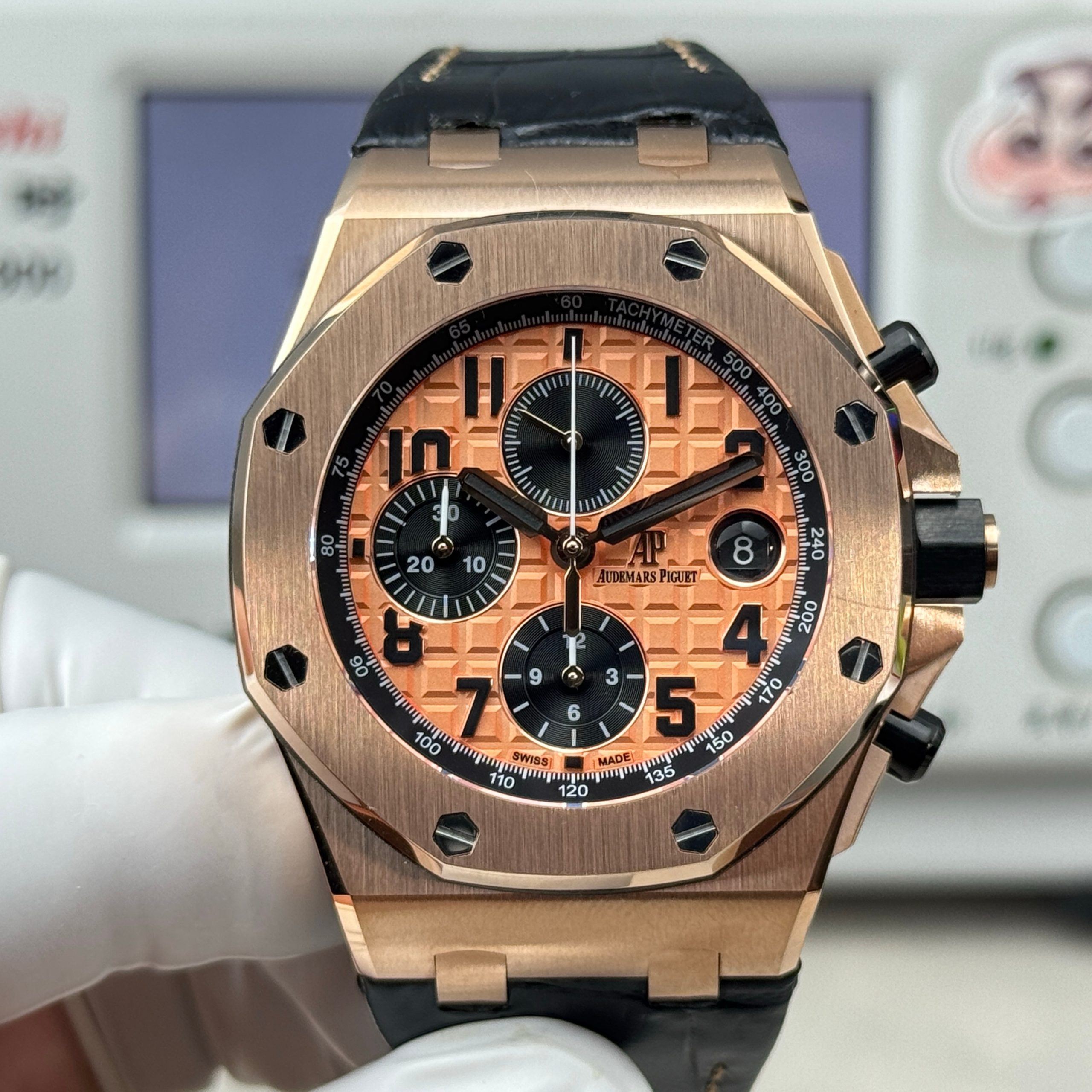 Audemars Piguet Royal Oak Offshore 18K Rose Gold Super Clone, 42mm