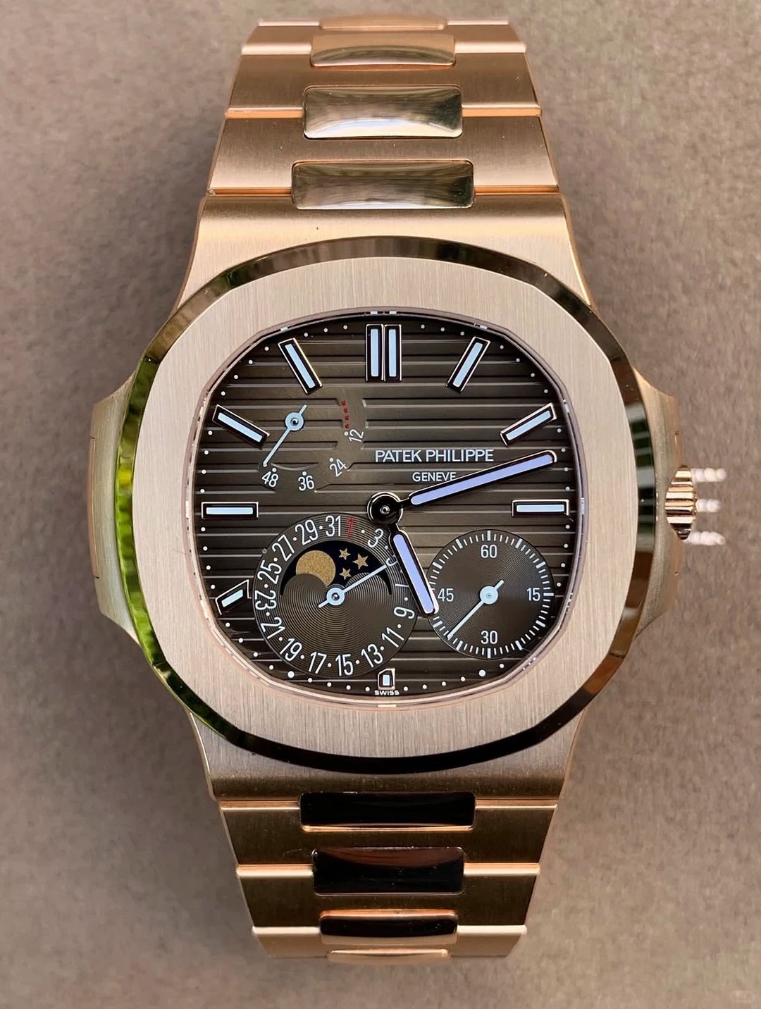 Patek Philippe Sport Elegant Series 5712R-001 Nautilus Watch