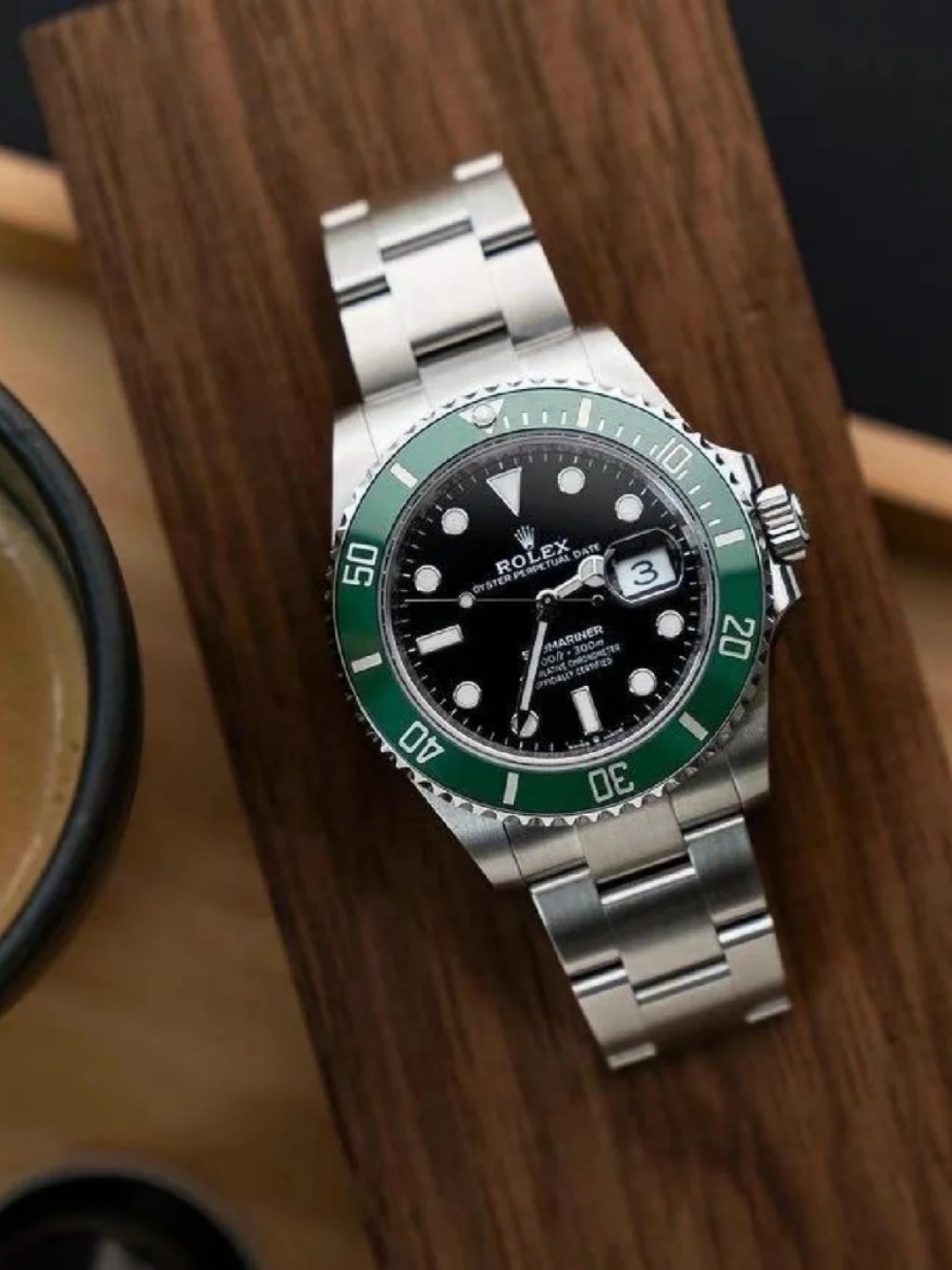 Rolex Submariner Series 116610LV-0002 - Green Dial (The First Generation Submariner with Green Dial) Watch