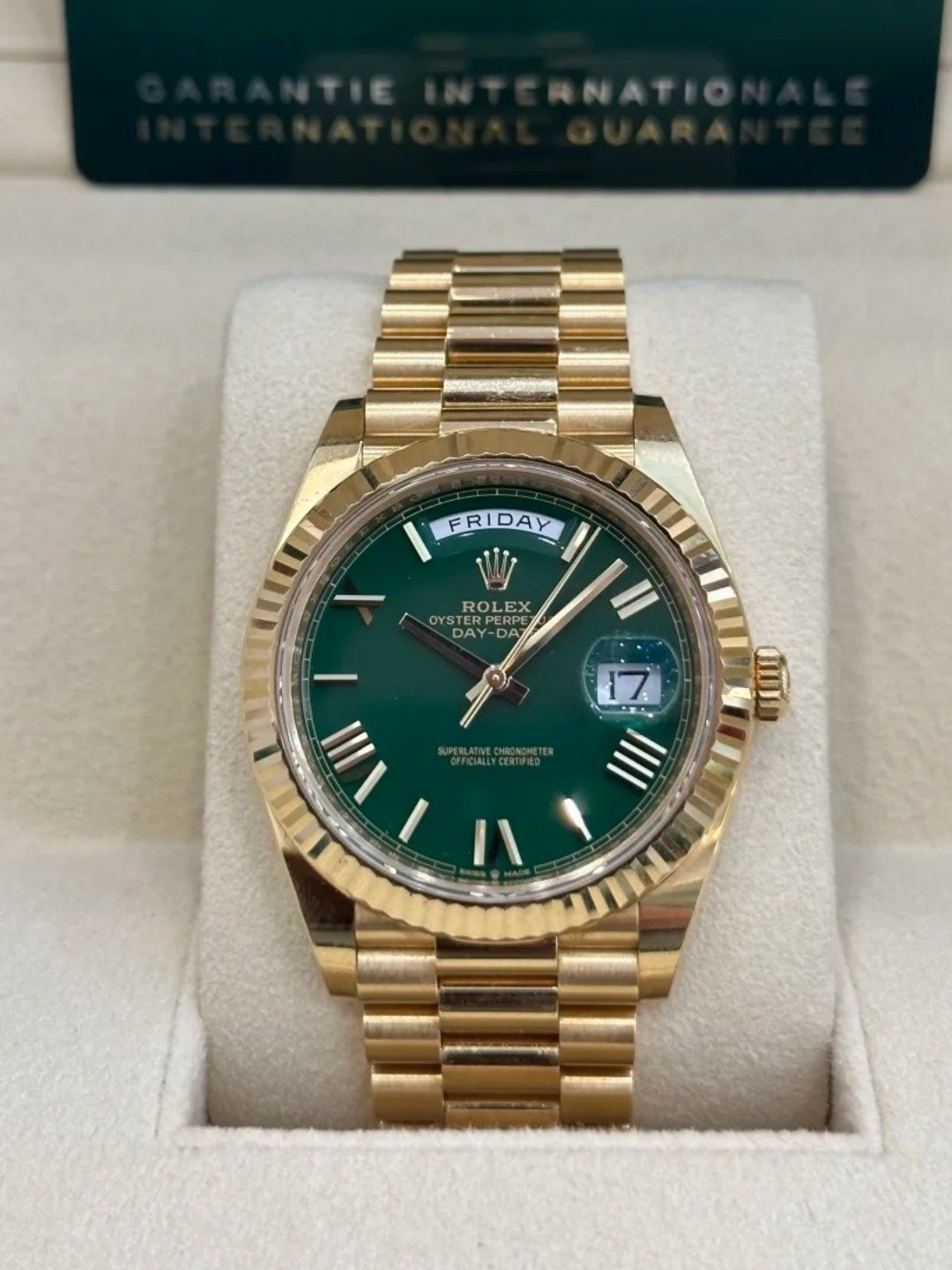 Rolex Day-Date series M228238-0061 watch