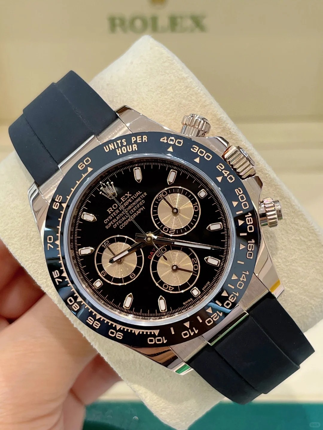 Rolex Cosmos Distinguished Chronograph Series M116515LN-0012 Watch
