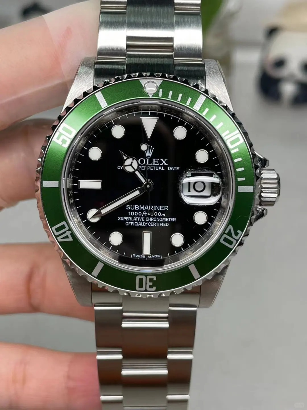 Rolex Submariner Series 116610LV-0002 – Green Dial (The First Generation Submariner with Green Dial) Watch