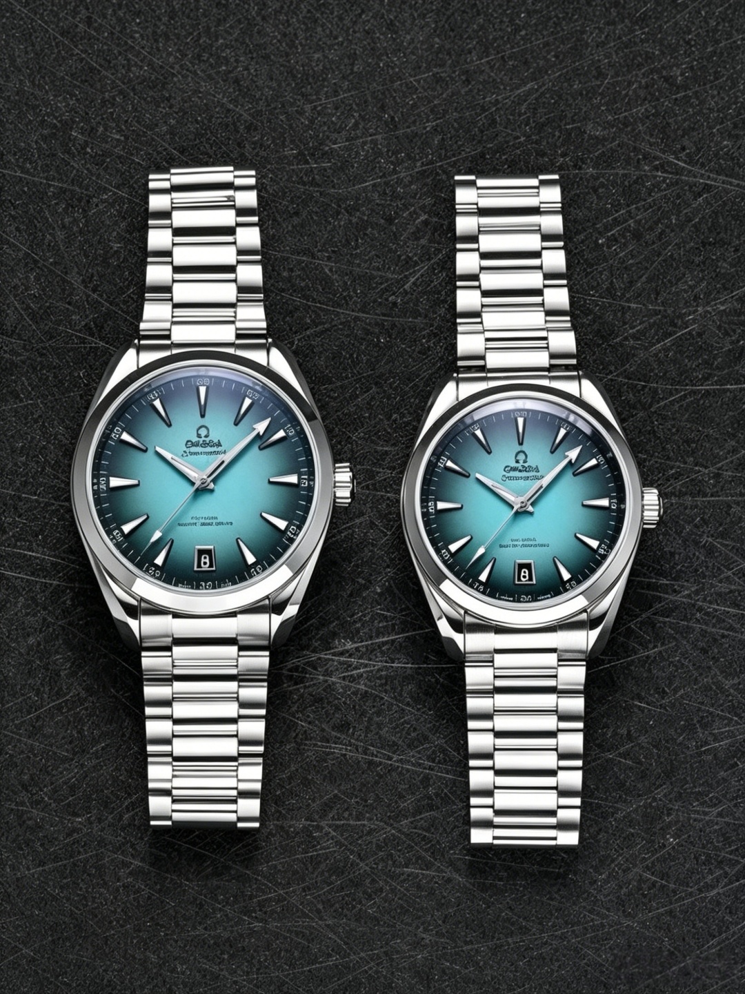 Omega Seamaster Series 220.10.41.21.03.006 Turquoise Watch