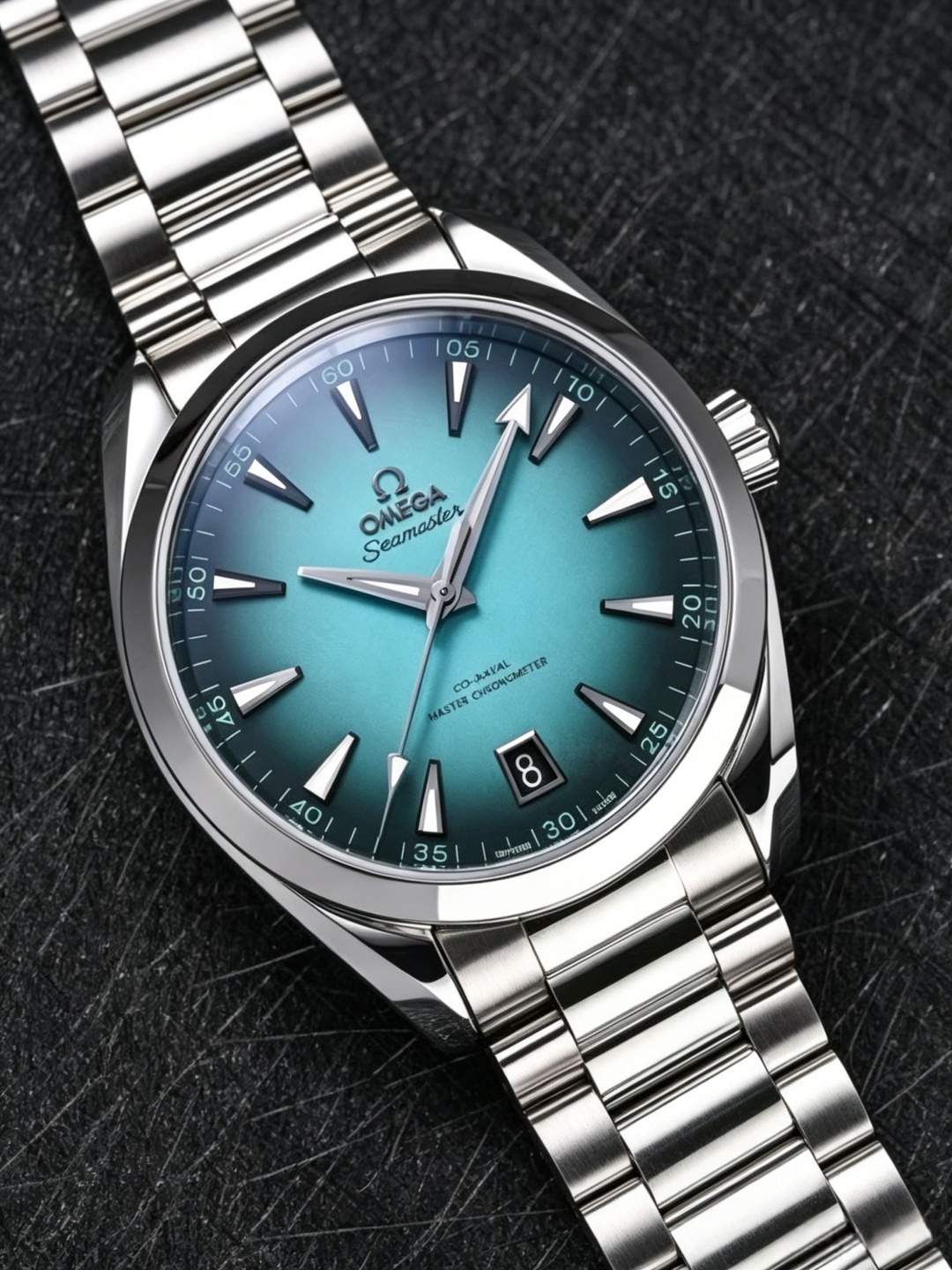 Omega Seamaster Series 220.10.41.21.03.006 Turquoise Watch