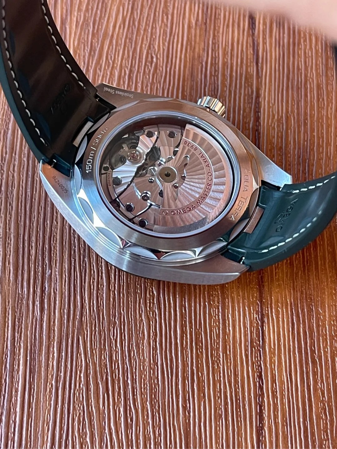 Omega Seamaster Series Aqua Terra World Time Green Ceramic Watch