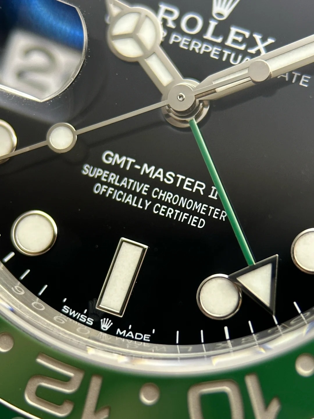 Rolex Greenwich II Series M126720VTNR-0002 Left-handed Sprite bezel  watch