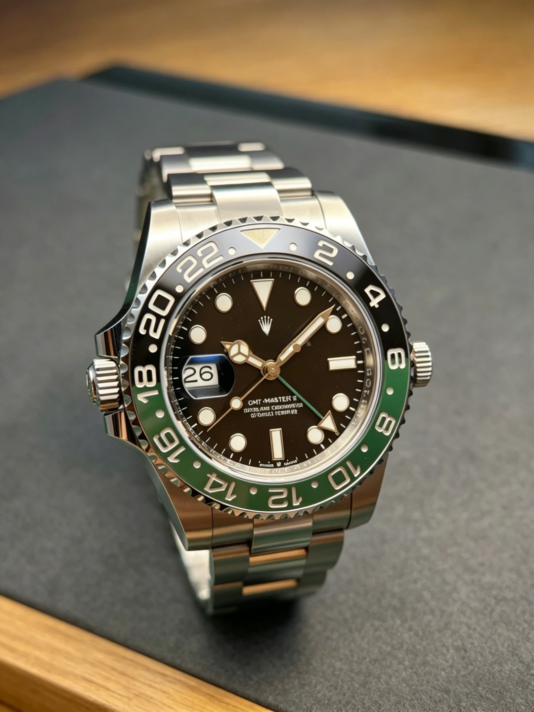 Rolex Greenwich II Series M126720VTNR-0002 Left-handed Sprite bezel  watch