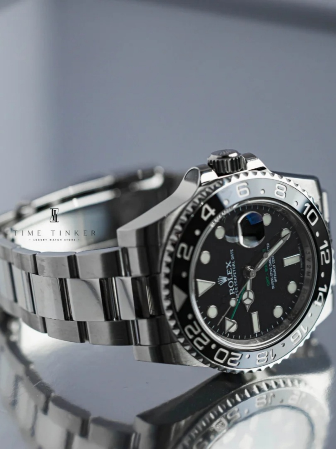 Rolex Greenwich II Series 116710LN-0001 Green Dial Watch