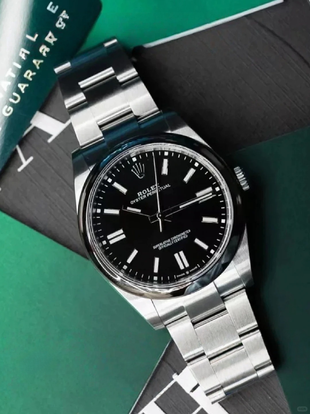 Rolex Oyster Perpetual series M124300-0002 watch
