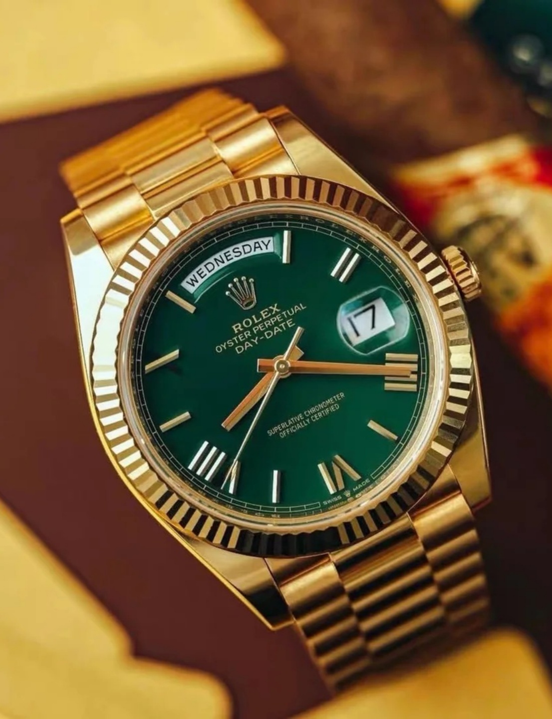 Rolex Day-Date series M228238-0061 watch