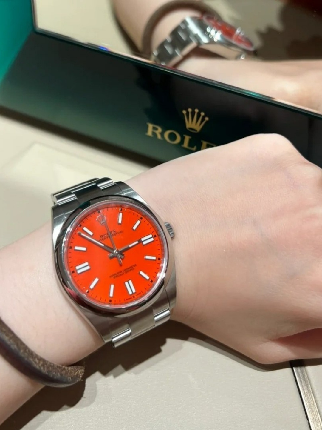 Rolex Oyster Perpetual series M124300-0007  watch
