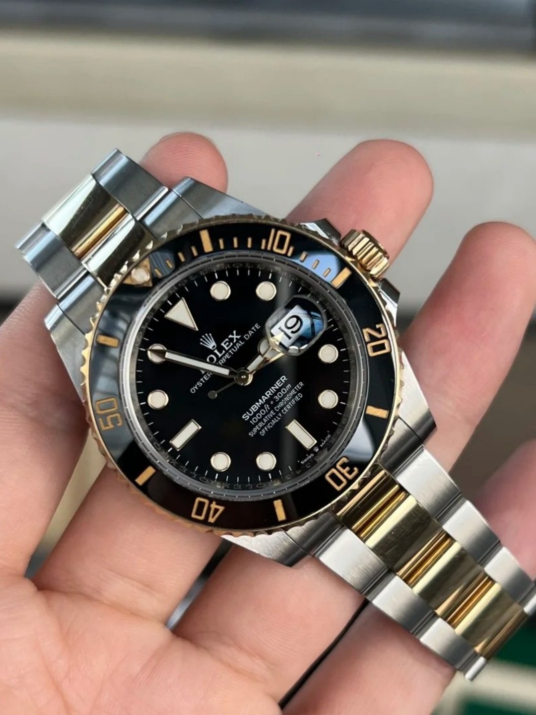 Rolex Submariner series M126613LN-0002 wristwatch