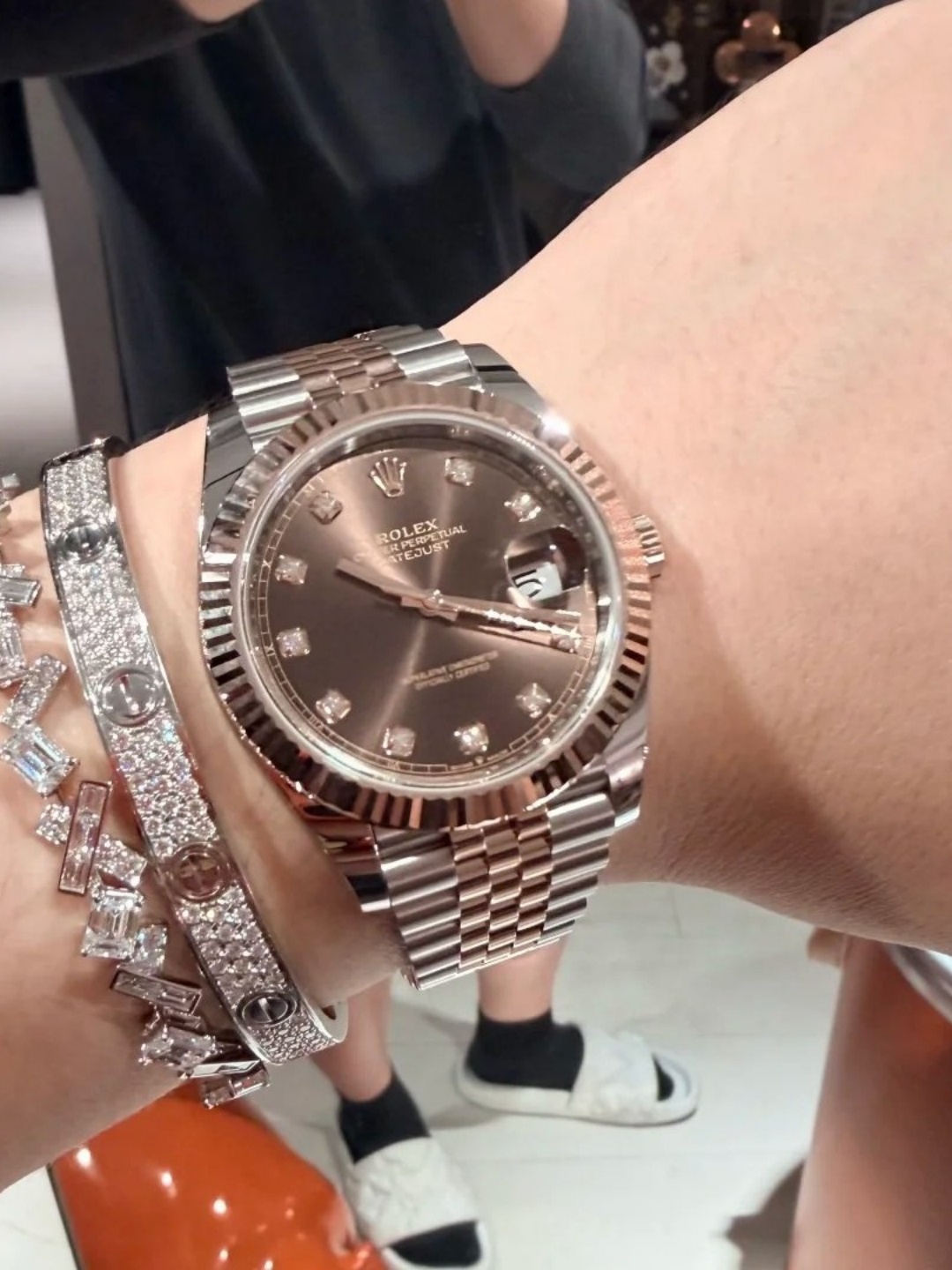 Rolex Day-Date series M126331-0004  watch
