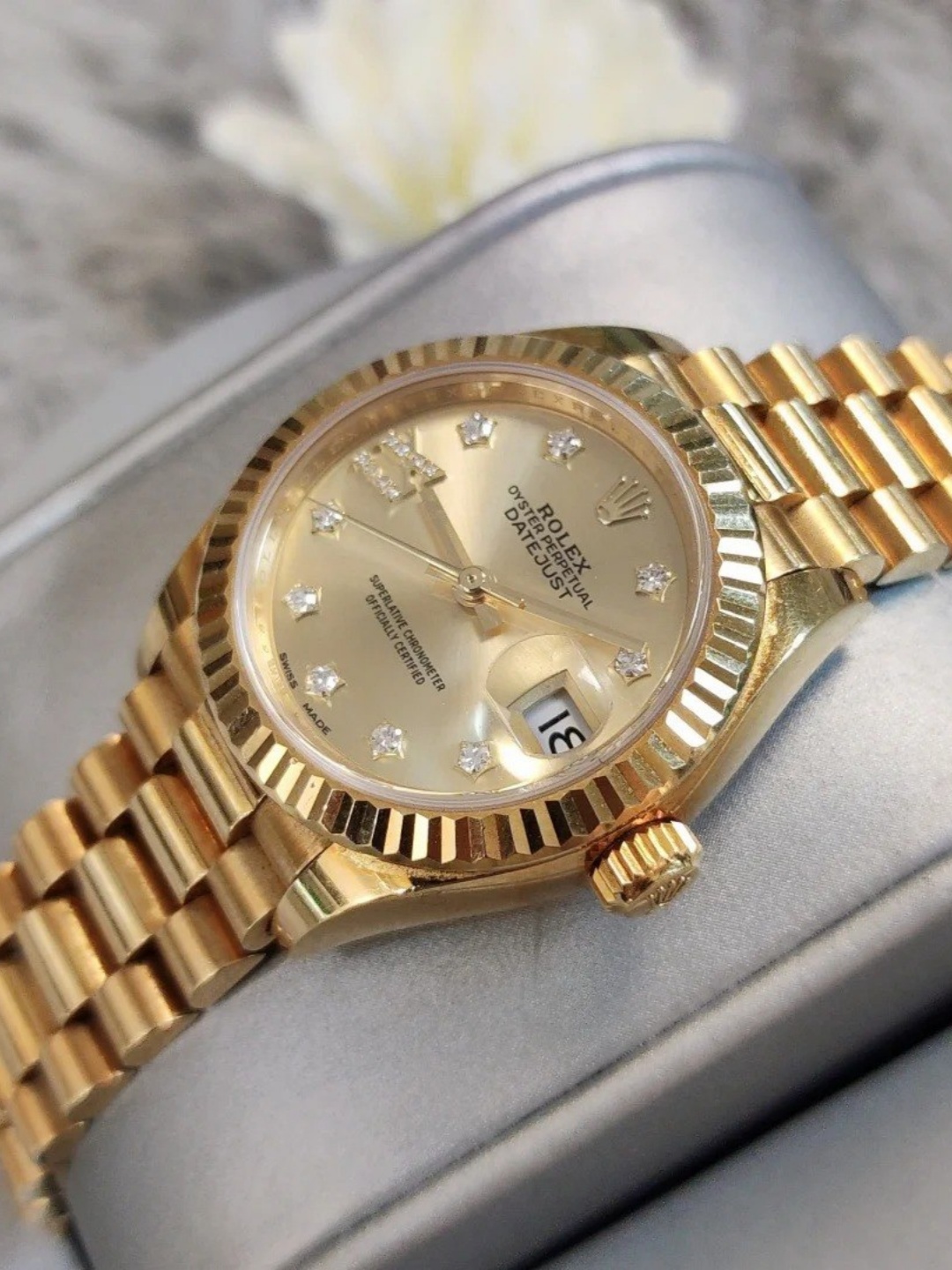 Rolex Ladies Day Date Series M279178-0014  Watch