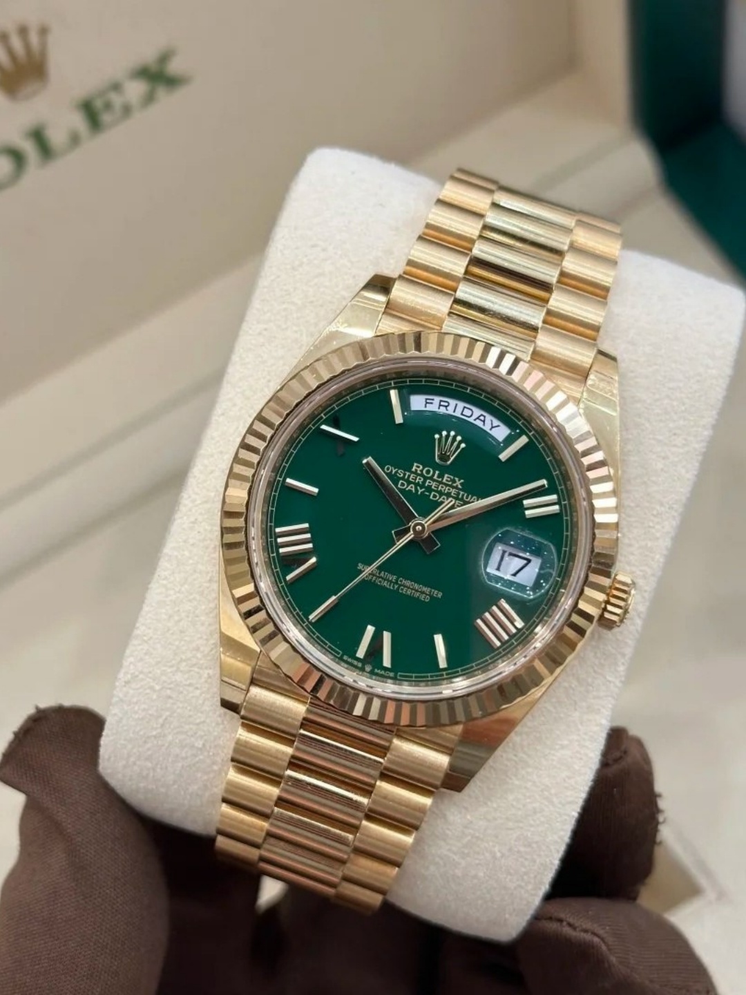 Rolex Day-Date series M228238-0061 watch