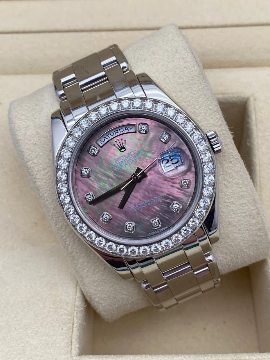 Rolex Day-Date series 18946-72746N8R2B watch