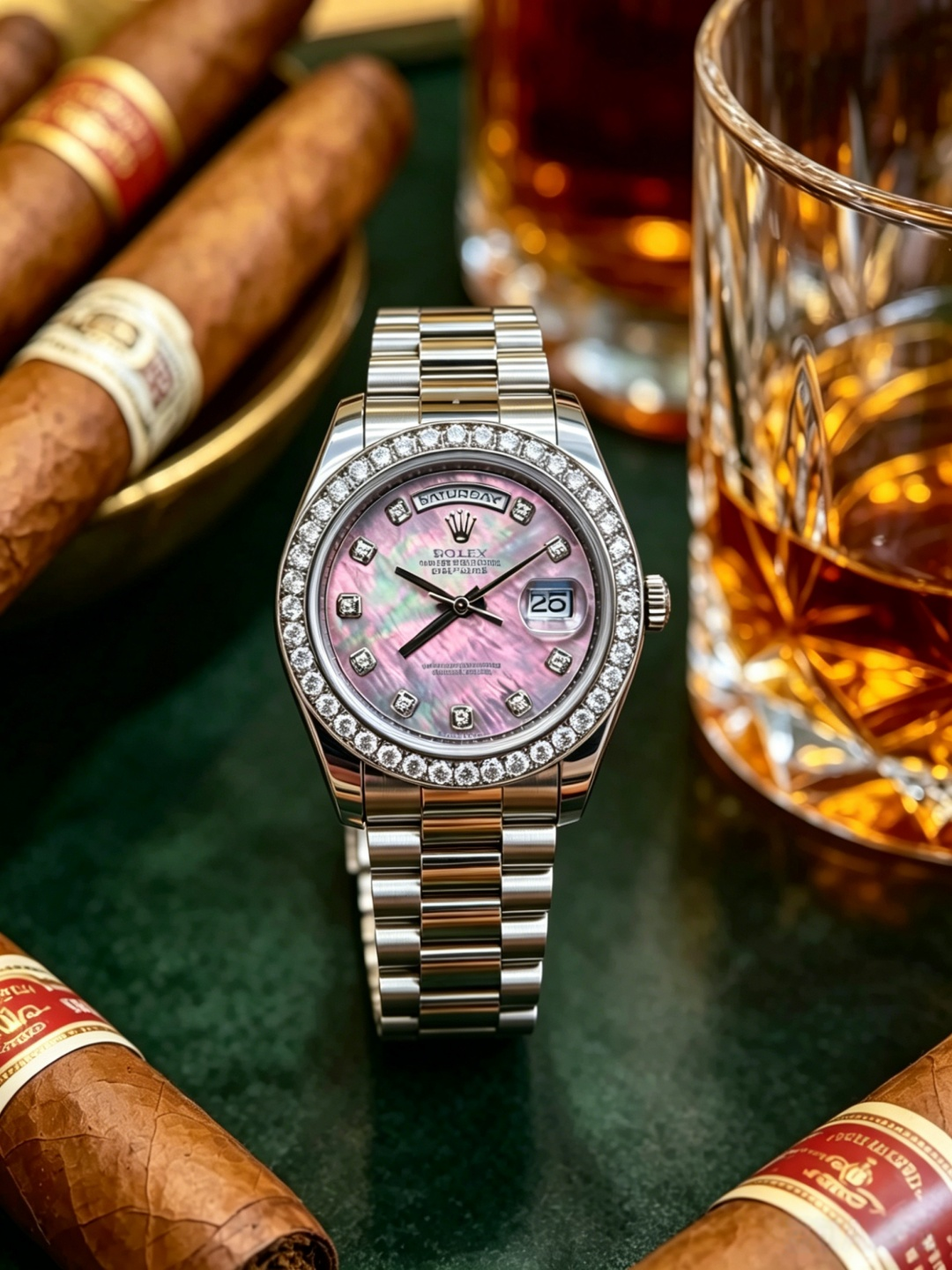 Rolex Day-Date series 18946-72746N8R2B watch