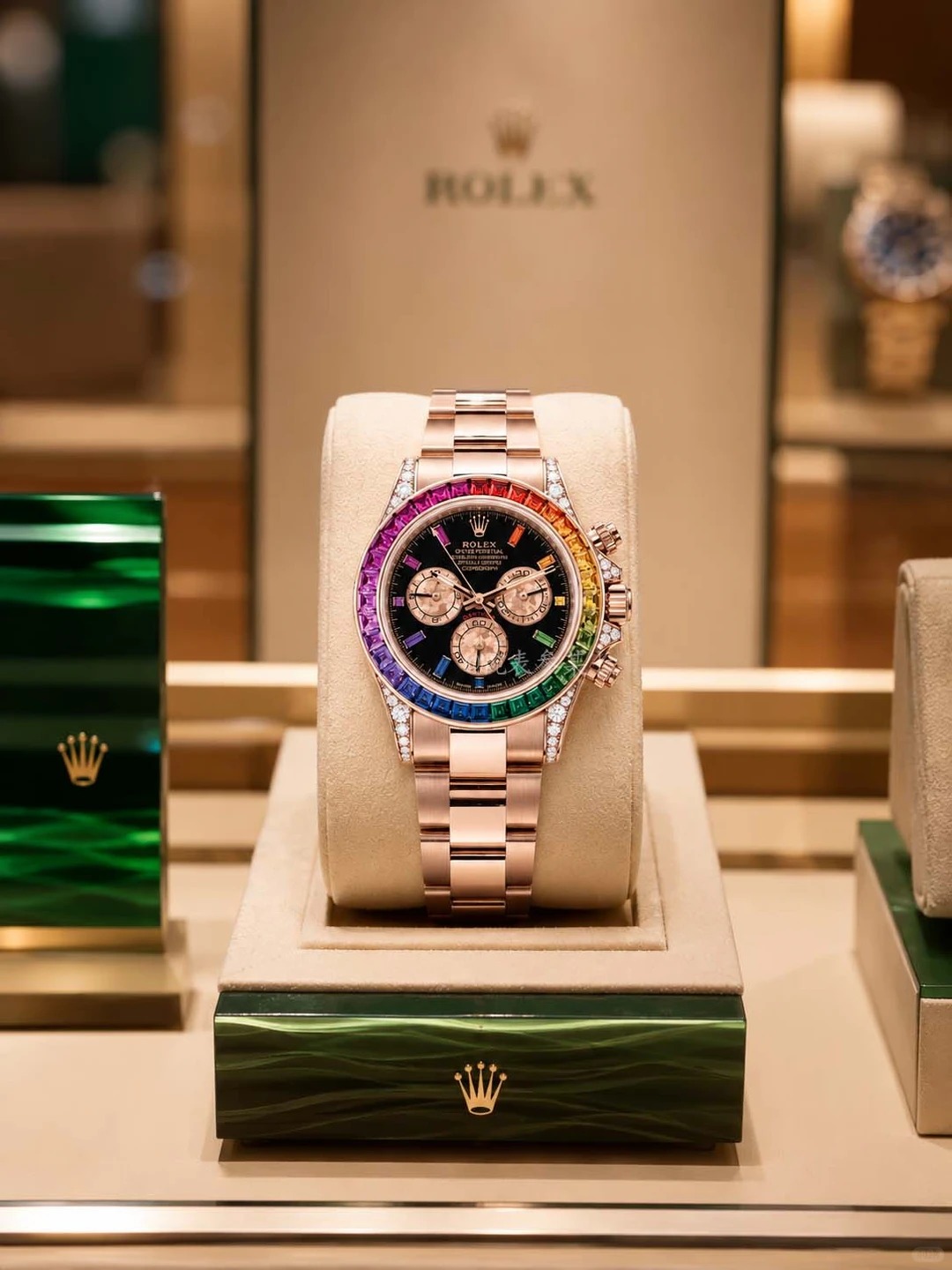 Rolex Cosmos Distinguished Chronograph Series M126595TBR-  Watch