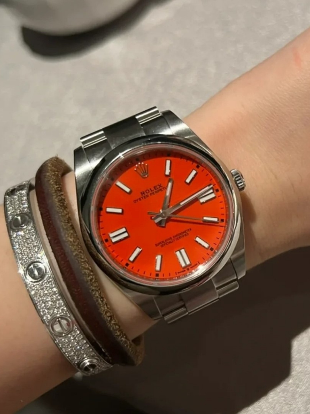 Rolex Oyster Perpetual series M124300-0007  watch