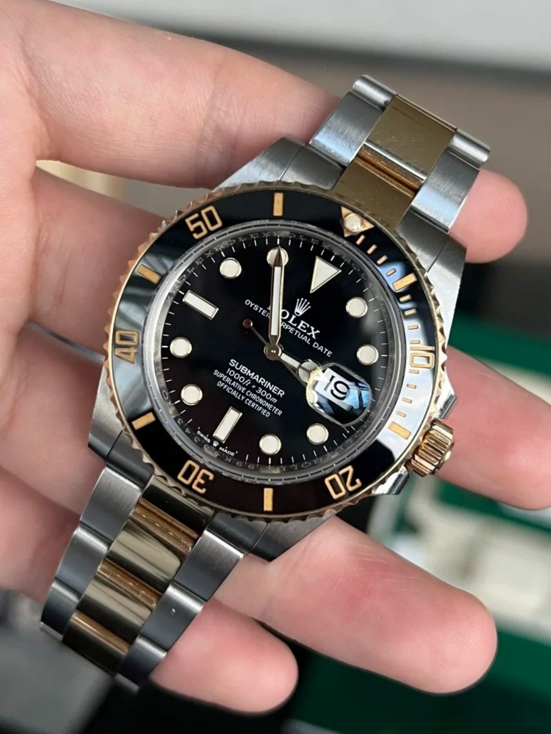 Rolex Submariner series M126613LN-0002 wristwatch