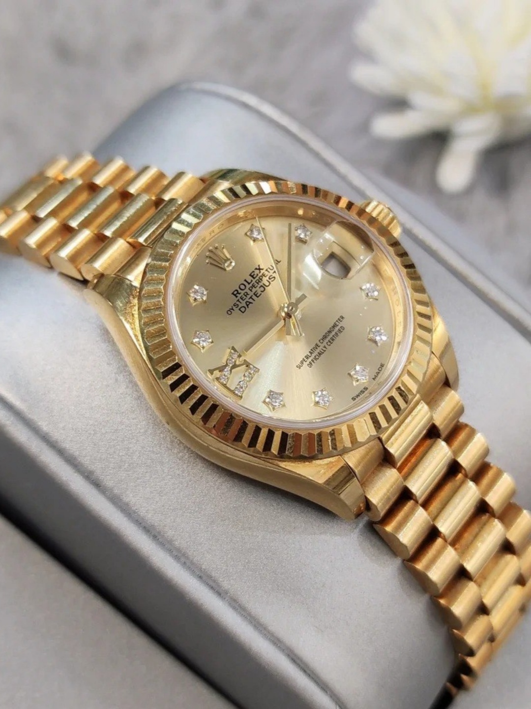Rolex Ladies Day Date Series M279178-0014  Watch