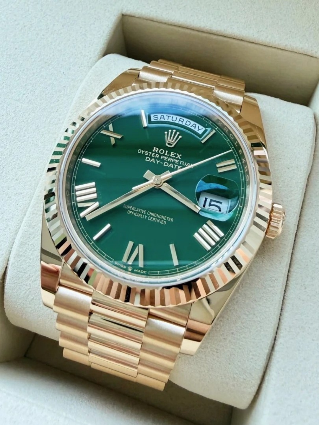 Rolex Day-Date series M228238-0061 watch