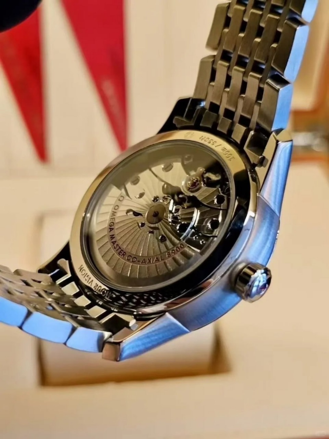 Omega De Ville 431.33.41.21.03.001 Bright Blue watch