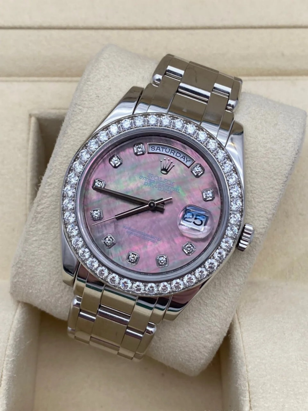 Rolex Day-Date series 18946-72746N8R2B watch