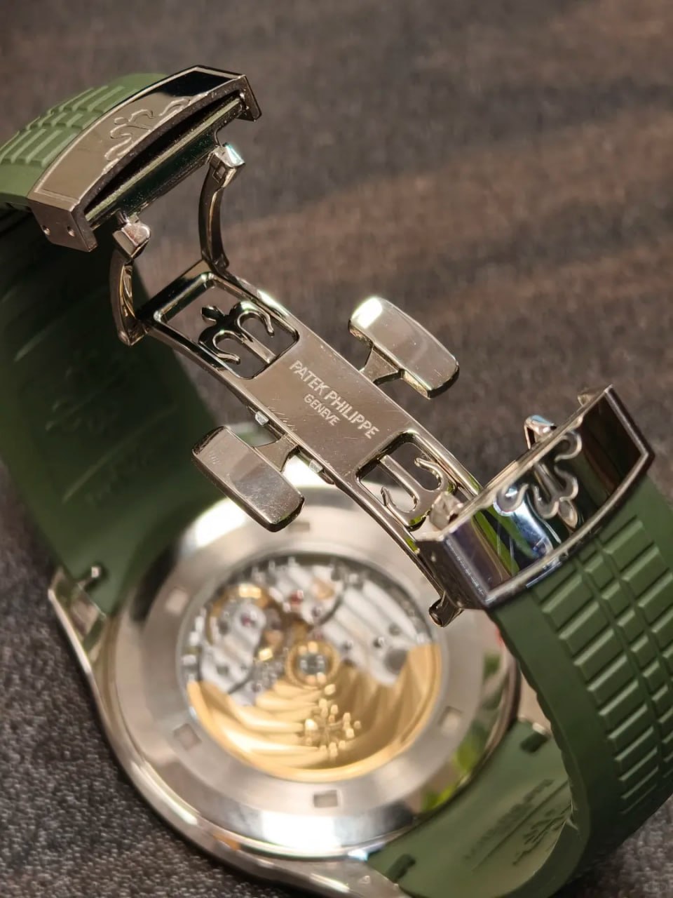 Patek Philippe AQUANAUT series 5168G-010 watch