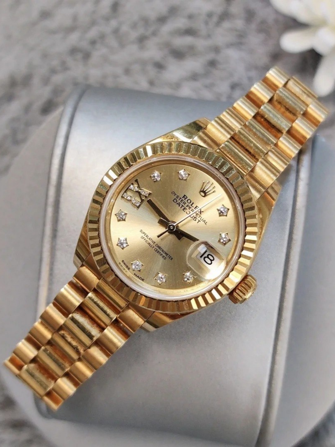 Rolex Ladies Day Date Series M279178-0014  Watch