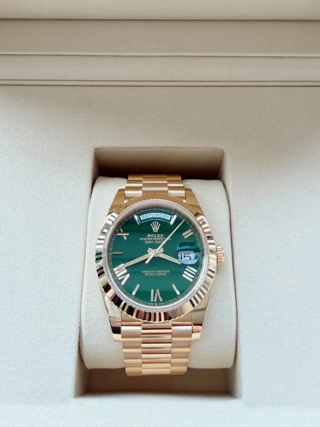Rolex Day-Date series M228238-0061 watch