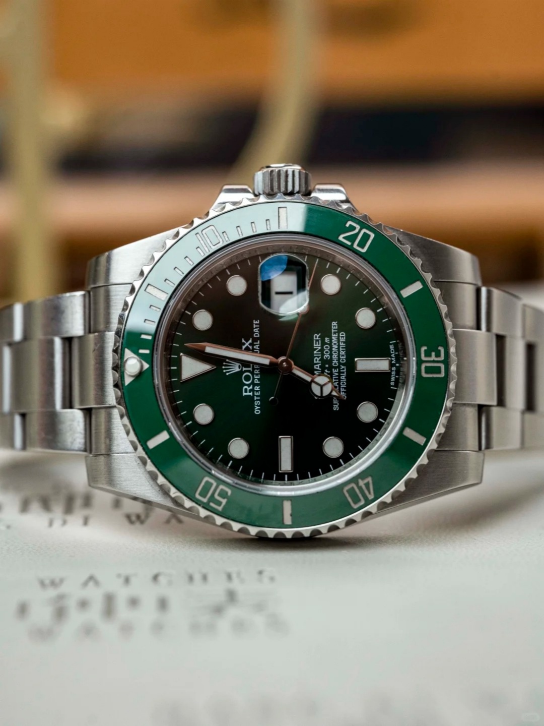 Rolex Submariner series M126610LV-0002 (the third-generation new “Ocean-Dweller”) watch