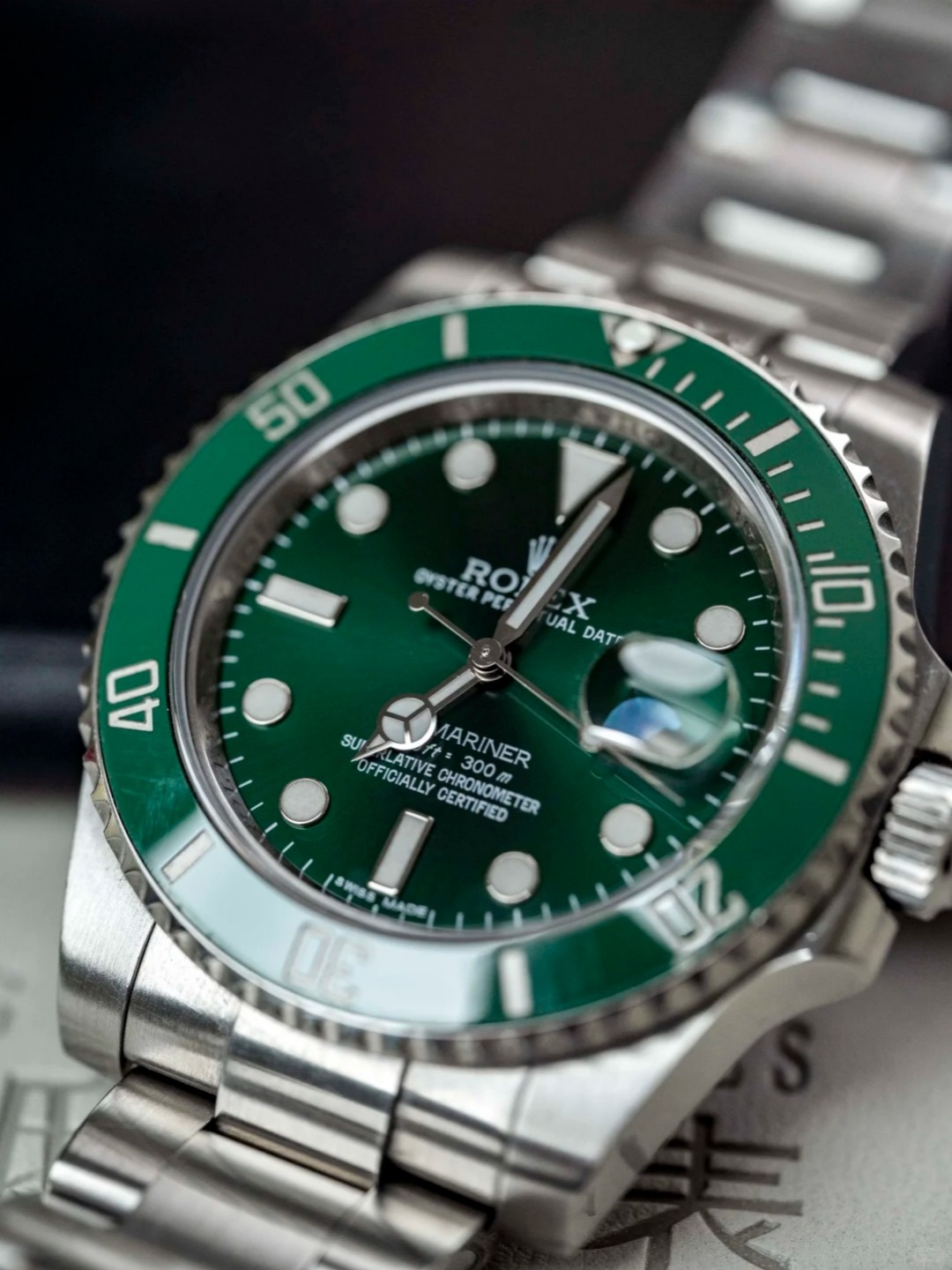 Rolex Submariner series M126610LV-0002 (the third-generation new “Ocean-Dweller”) watch