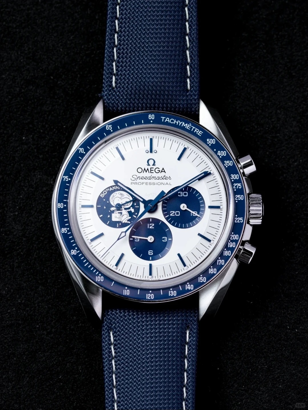 Omega Superlative Series 310.32.42.50.02.001 The Snoopy Award “50th Anniversary Commemorative Watch