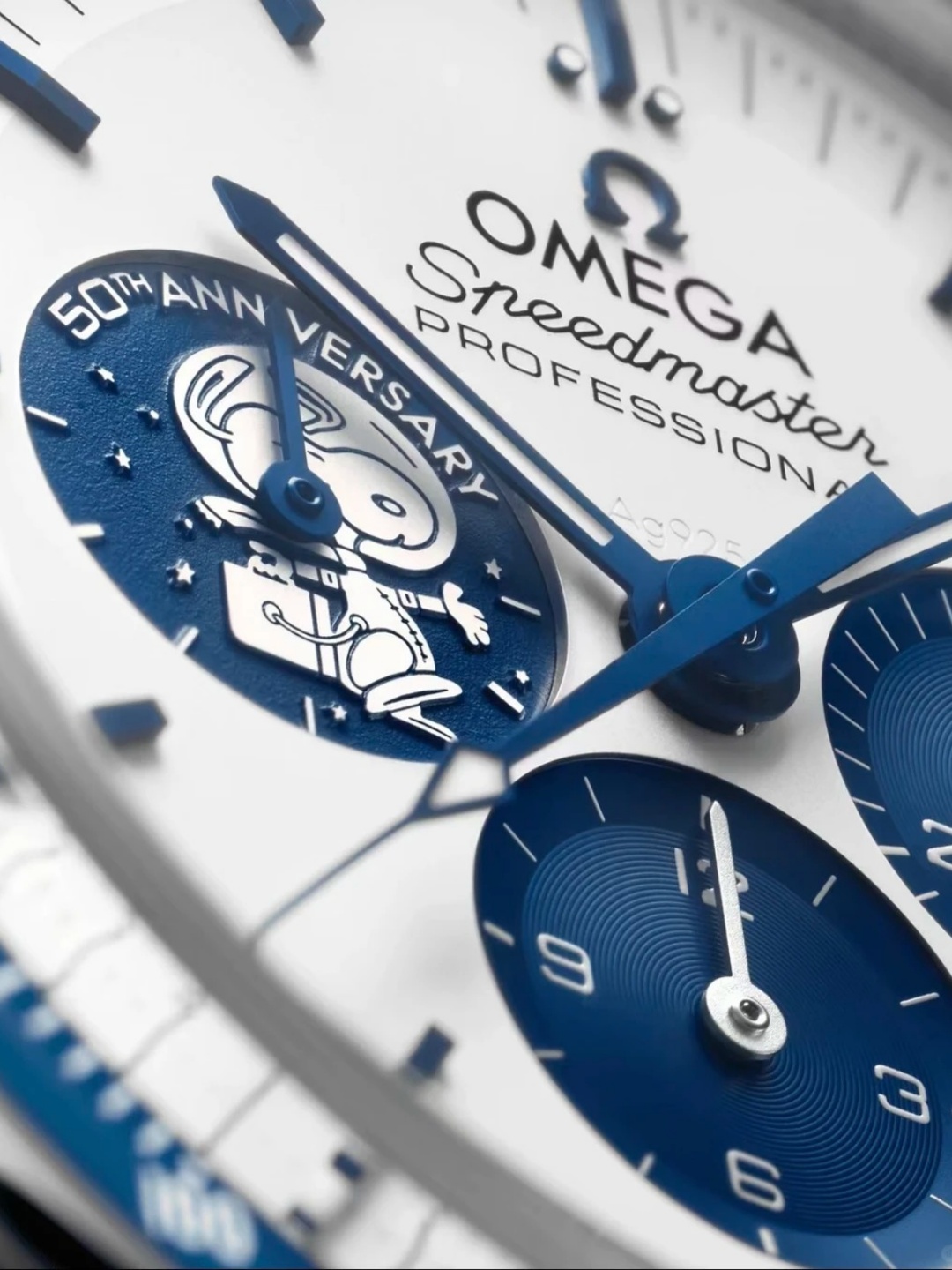 Omega Superlative Series 310.32.42.50.02.001 The Snoopy Award “50th Anniversary Commemorative Watch