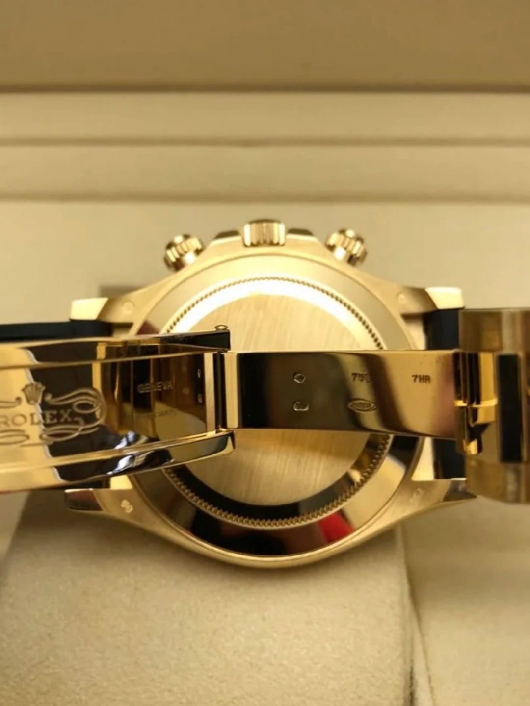 Rolex Cosmos Distinguished Chronograph Series M116518ln-0048 Watch
