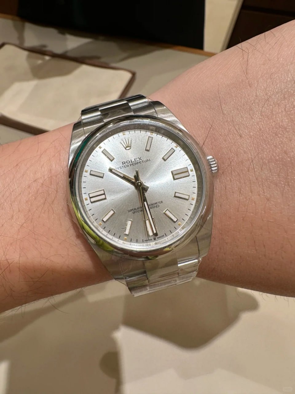 Rolex Oyster Perpetual series M124300-0001  watch