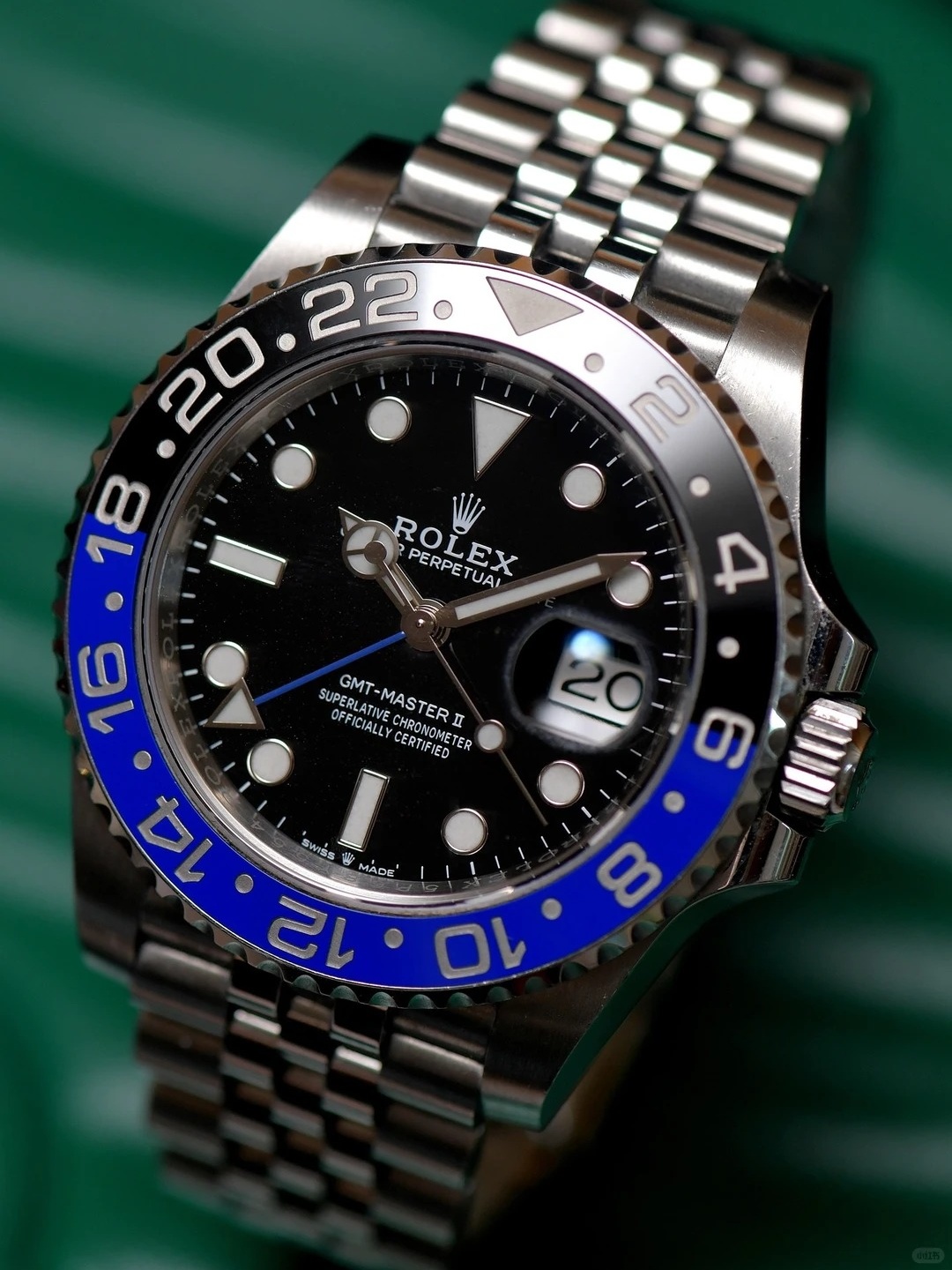 Rolex Greenwich II Series M126710BLNR-0002 Blue and Black Circle Watch