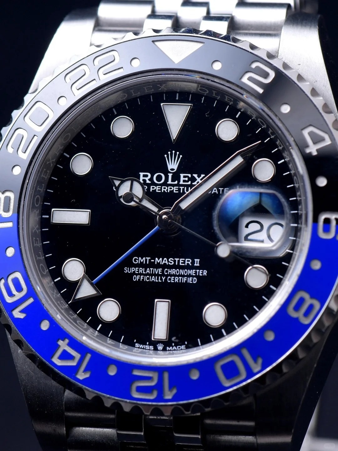Rolex Greenwich II Series M126710BLNR-0002 Blue and Black Circle Watch