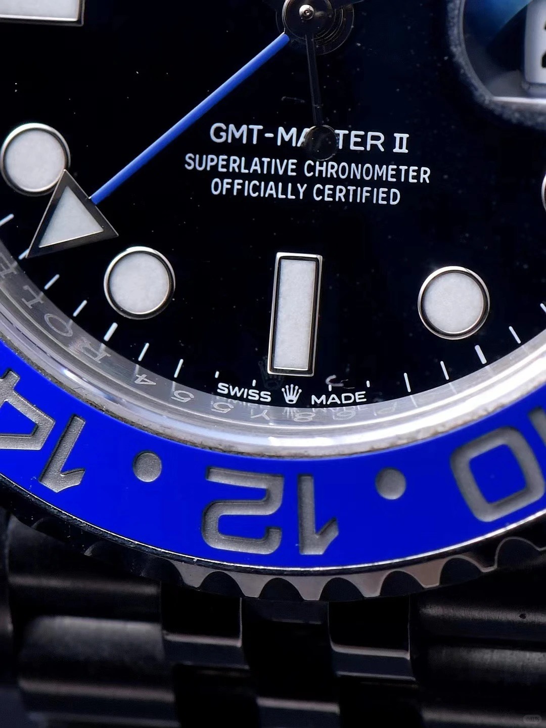Rolex Greenwich II Series M126710BLNR-0002 Blue and Black Circle Watch