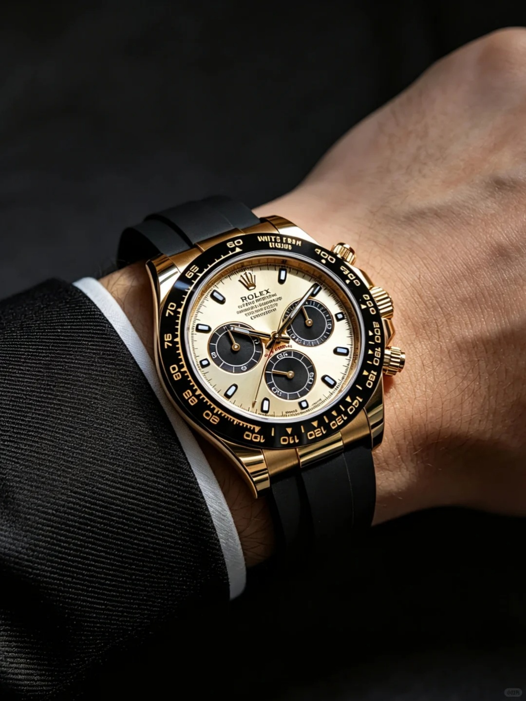 Rolex Cosmos Distinguished Chronograph Series M116518ln-0048 Watch